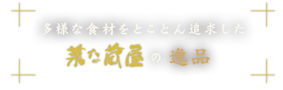 菜な蔵屋の逸品料理