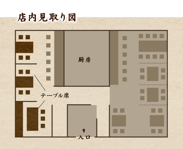 店内見取り図