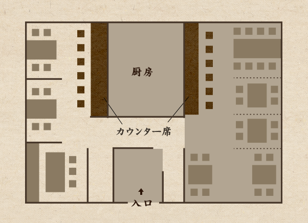 店内見取り図